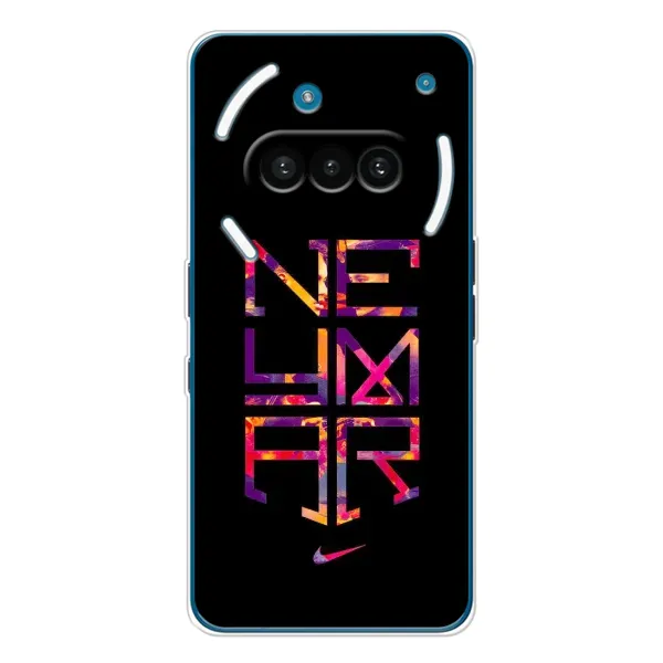 Чехол с рисунком «N E Y M A R» для Nothing Phone (3a) Чехол с рисунком «N E Y M A R» для Nothing Phone (3a)