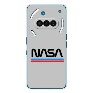 Силиконовый бампер с принтом "Наса" на Nothing Phone (3a) (Наса)