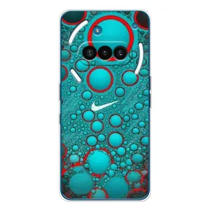 Силіконовый Чохол на Nothing Phone (3a) з картинкою НАЙК (Найк зелений)
