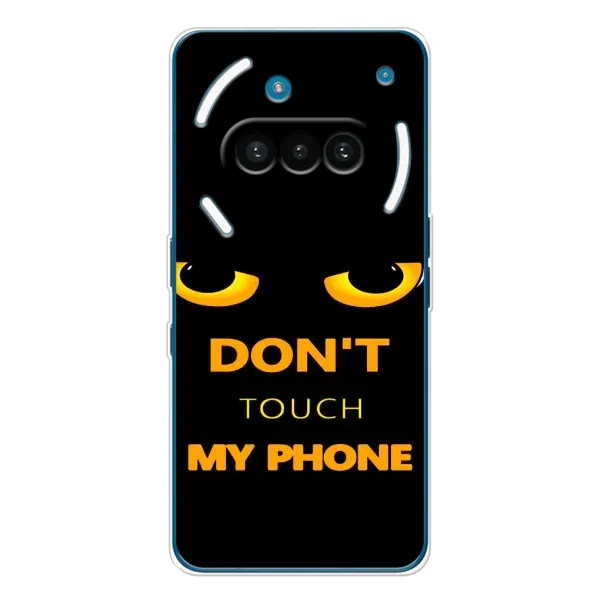 Чехол с рисунком «Не трогай мой телефон» для Nothing Phone (3a) Чехол с рисунком «Не трогай мой телефон» для Nothing Phone (3a)