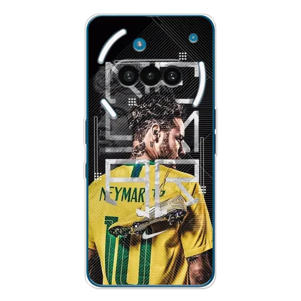 Чехол с рисунком «Neymar 10» для Nothing Phone (3a) Чехол с рисунком «Neymar 10» для Nothing Phone (3a)