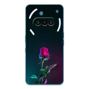 Чехлы с принтом Розочки для Nothing Phone (3a) (Ночная роза)