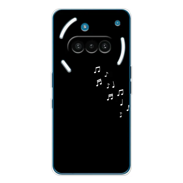 Чехол с рисунком «Ноты» для Nothing Phone (3a) Чехол с рисунком «Ноты» для Nothing Phone (3a)