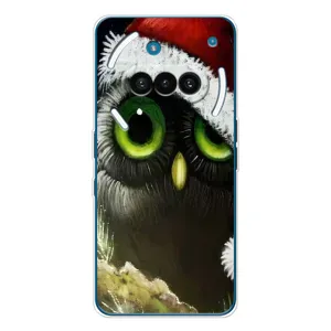 Чехлы с принтом СОВЫ для Nothing Phone (3a) (Новогодняя Сова)