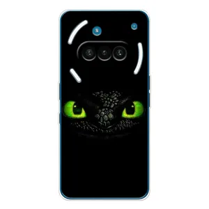 Чехол дракон Беззубик для Nothing Phone (3a) (Глаза Беззубика)