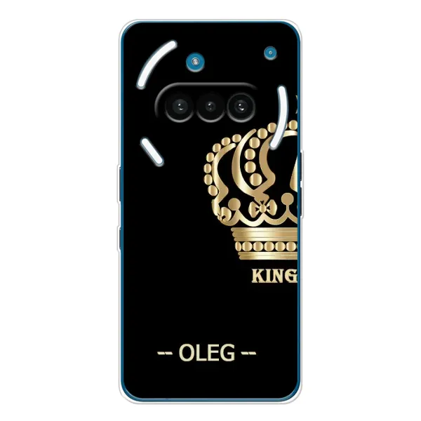 Чехол с рисунком «OLEG» для Nothing Phone (3a)