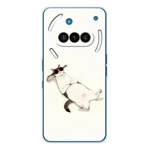 Чехол на тематику: Коты для Nothing Phone (3a) (Отдых)