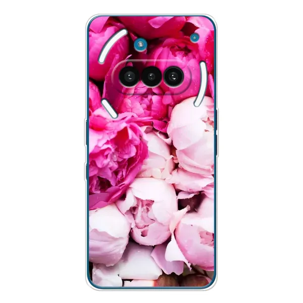 Чехол с рисунком «Пионы» для Nothing Phone (3a) Чехол с рисунком «Пионы» для Nothing Phone (3a)