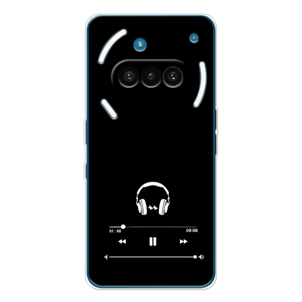 Чехол с рисунком «Плеер» для Nothing Phone (3a) Чехол с рисунком «Плеер» для Nothing Phone (3a)