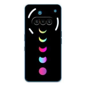 Чехол (ТПУ) с планетами на Nothing Phone (3a) (Полнолуние)