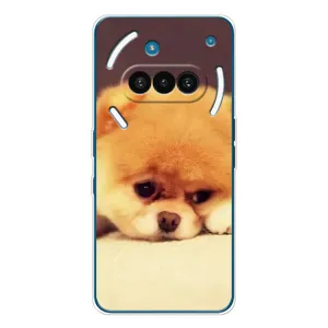 Чехол (ТПУ) Милые собачки для Nothing Phone (3a) (Померанский шпиц)