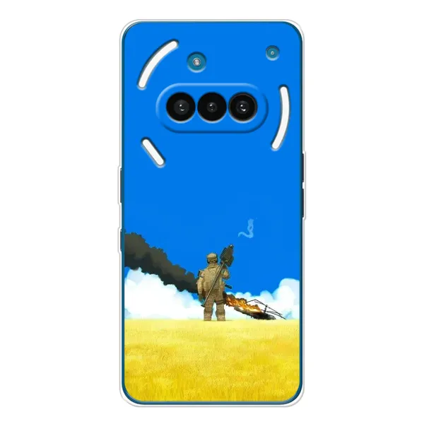 Чехол с рисунком «Попадание» для Nothing Phone (3a) Чехол с рисунком «Попадание» для Nothing Phone (3a)