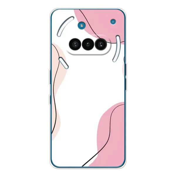 Чехол с рисунком «Розовый фон» для Nothing Phone (3a) Чехол с рисунком «Розовый фон» для Nothing Phone (3a)