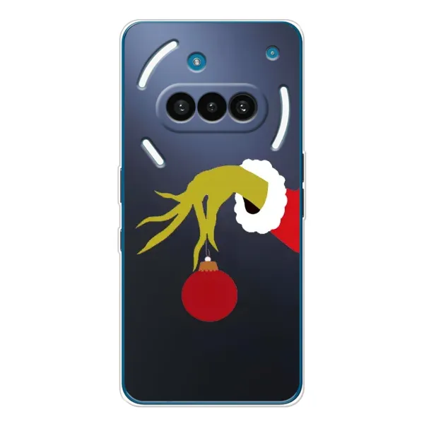 Чехол с рисунком «Рука Гринча» для Nothing Phone (3a) Чехол с рисунком «Рука Гринча» для Nothing Phone (3a)