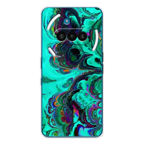 Чехол с рисунком «Салатный мрамор» для Nothing Phone (3a) Чехол с рисунком «Салатный мрамор» для Nothing Phone (3a)