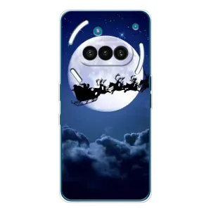 Чохол Санта Клаус для Nothing Phone (3a) (Санта - місяць)