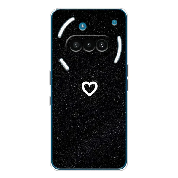 Чехол с рисунком «Сердечко» для Nothing Phone (3a) Чехол с рисунком «Сердечко» для Nothing Phone (3a)