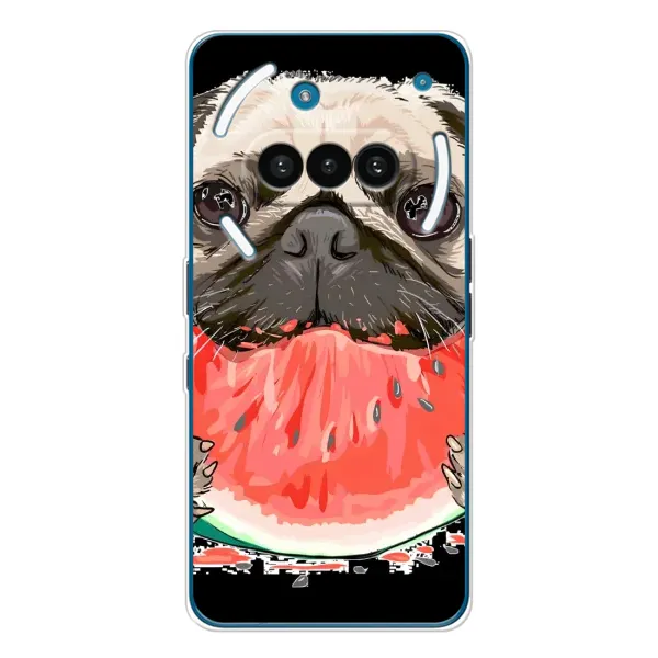 Чехол с рисунком «Смешной Мопс» для Nothing Phone (3a) Чехол с рисунком «Смешной Мопс» для Nothing Phone (3a)
