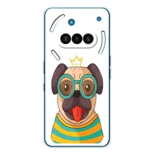 Бампер для Nothing Phone (3a) с картинкой "Песики" (Собака Король)