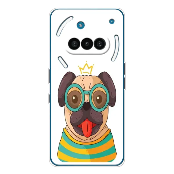 Чехол с рисунком «Собака Король» для Nothing Phone (3a) Чехол с рисунком «Собака Король» для Nothing Phone (3a)