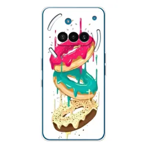 Чехол с изображением вкусной еды для Nothing Phone (3a) (Сочные пончики)