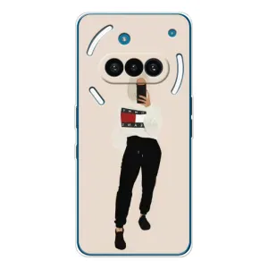 Силиконовый Чехол на Nothing Phone (3a) с картинкой Стильных Девушек (Стильная)