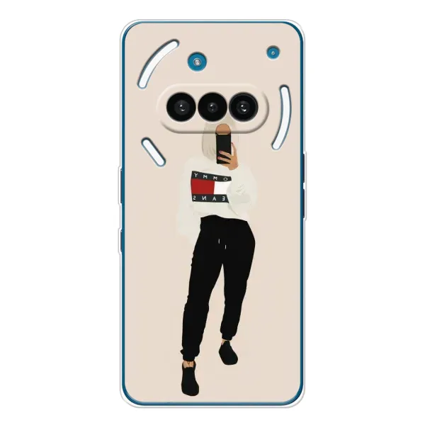Чехол с рисунком «Стильная» для Nothing Phone (3a) Чехол с рисунком «Стильная» для Nothing Phone (3a)
