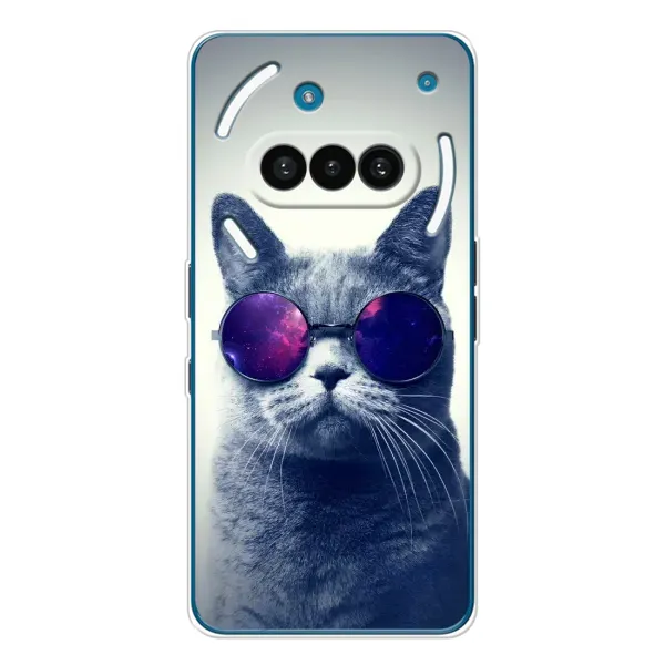 Чехол с рисунком «Стильный КОТ» для Nothing Phone (3a) Чехол с рисунком «Стильный КОТ» для Nothing Phone (3a)