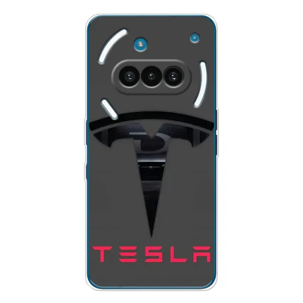 Чехол с рисунком «Logo TESLA» для Nothing Phone (3a) Чехол с рисунком «Logo TESLA» для Nothing Phone (3a)