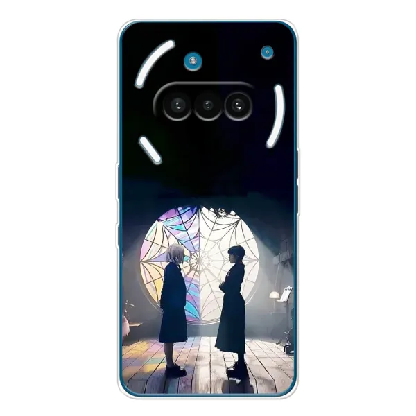 Чохол з малюнком «Внсдей і Енід» для Nothing Phone (3a) Чохол з малюнком «Внсдей і Енід» для Nothing Phone (3a)