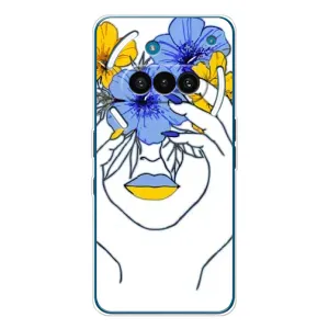 Чехол на Nothing Phone (3a) Украинский дизайн (Украинка на всю голову)