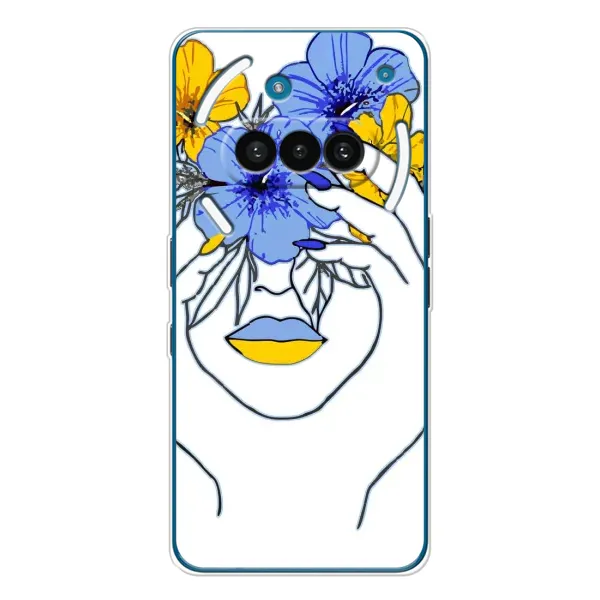 Чехол с рисунком «Украинка на всю голову» для Nothing Phone (3a) Чехол с рисунком «Украинка на всю голову» для Nothing Phone (3a)