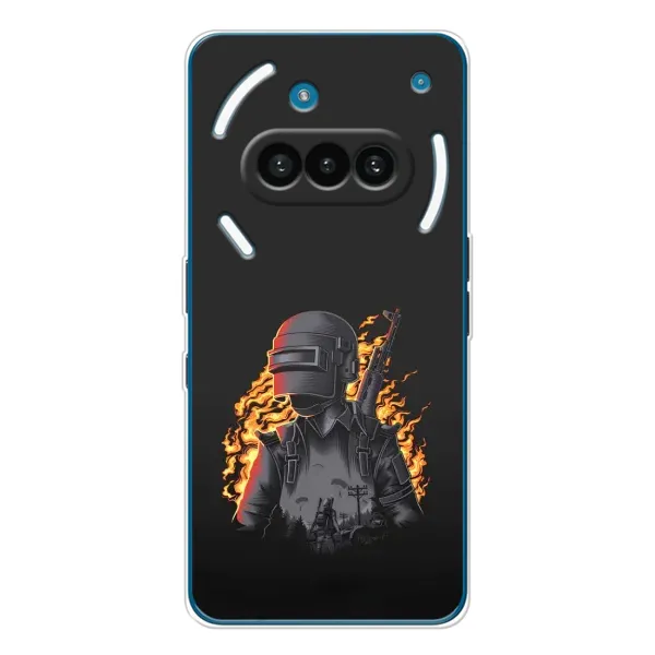 Чехол с рисунком «В огне» для Nothing Phone (3a) Чехол с рисунком «В огне» для Nothing Phone (3a)