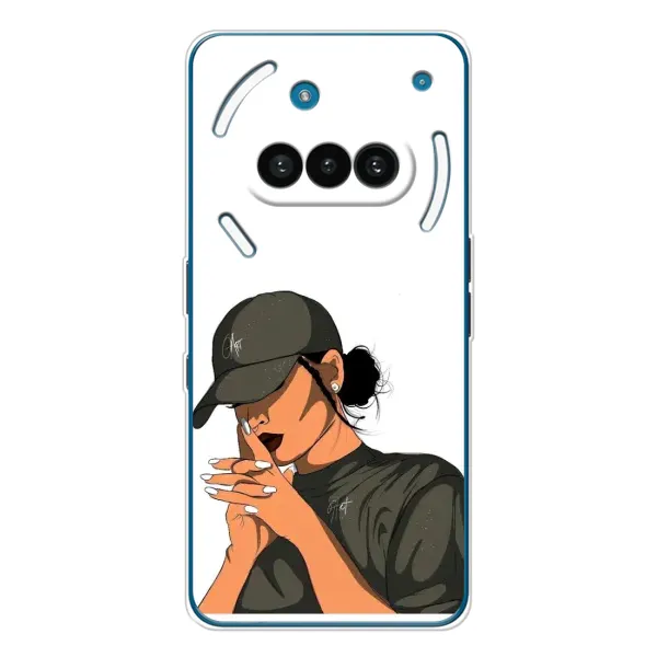 Чехол с рисунком «В зеленом» для Nothing Phone (3a) Чехол с рисунком «В зеленом» для Nothing Phone (3a)