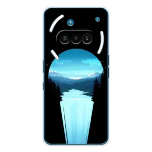 Літній Чохол на Nothing Phone (3a) (Синій Водоспад)