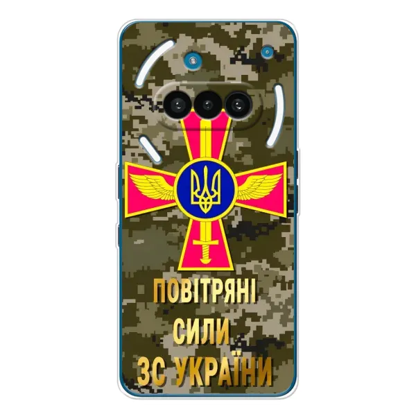 Чехол с рисунком «ВС ЗСУ» для Nothing Phone (3a) Чехол с рисунком «ВС ЗСУ» для Nothing Phone (3a)