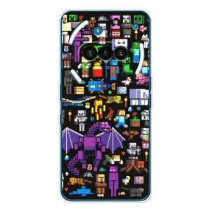 Чохол майнкрафт для Nothing Phone (3a)