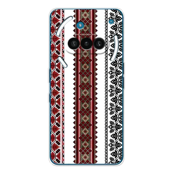 Чехол с рисунком «Вышиваночки» для Nothing Phone (3a) Чехол с рисунком «Вышиваночки» для Nothing Phone (3a)