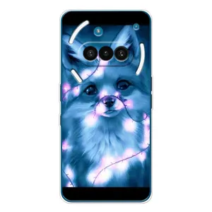 Чехол с Лисичкой для Nothing Phone (3a) (Яркая Лиса)