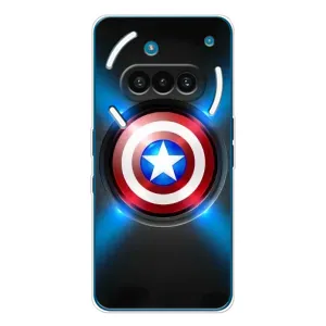 Чохол с Щітом Капітана Америки на Nothing Phone (3a) (Яскраий Щит Капітана)