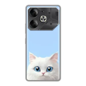 Чохол на тематику: Коти для Nothing Phone (4a) Pro (Білий кіт)