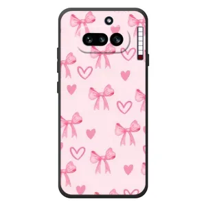 Чохол банти для Nothing Phone (4a) (Бантики і сердечки)