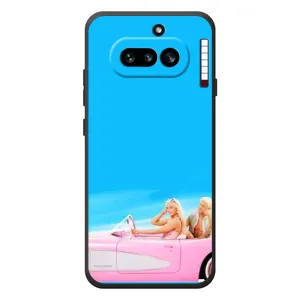 Силіконовый Чохол Барбі фільм на Nothing Phone (4a) (Барбі і Кен)