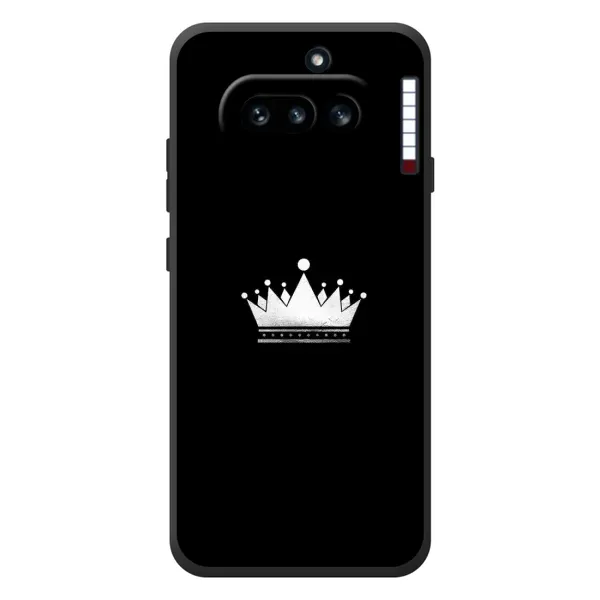 Чехол с рисунком «Белая корона» для Nothing Phone (4a) Чехол с рисунком «Белая корона» для Nothing Phone (4a)