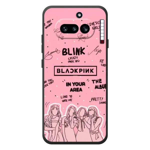 Чехол с рисунком «Blink» для Nothing Phone (4a)