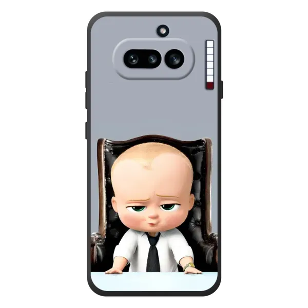 Чехол с рисунком «BOSS» для Nothing Phone (4a)