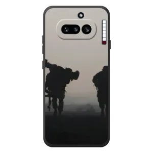 Чохли на військову тематику для Nothing Phone (4a) (Бій солдат)