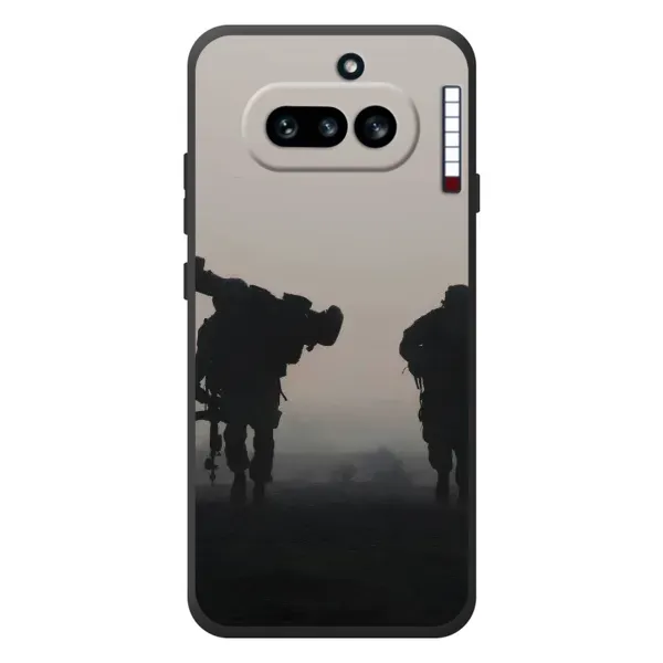 Чехол с рисунком «Бой солдат» для Nothing Phone (4a) Чехол с рисунком «Бой солдат» для Nothing Phone (4a)