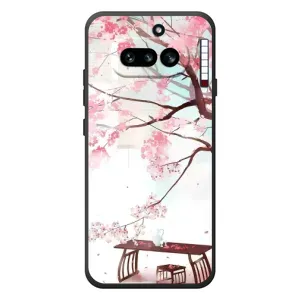 Чехол с принтом САКУРЫ на Nothing Phone (4a) (Чайная церемония)