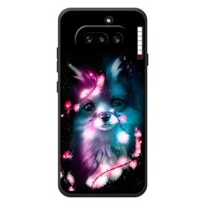 Чехол с Лисичкой для Nothing Phone (4a) (Черная Лиса)